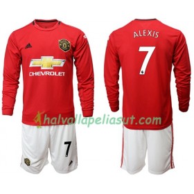 Jalkapallo Pelipaidat Manchester United Alexis 7 Lasten Kotipaita 2019-2020 Pitkähihainen